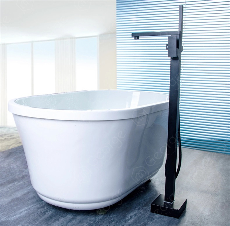 Floor Standing Bathtub Faucet With, Attach Shower Head To Bathtub Faucet